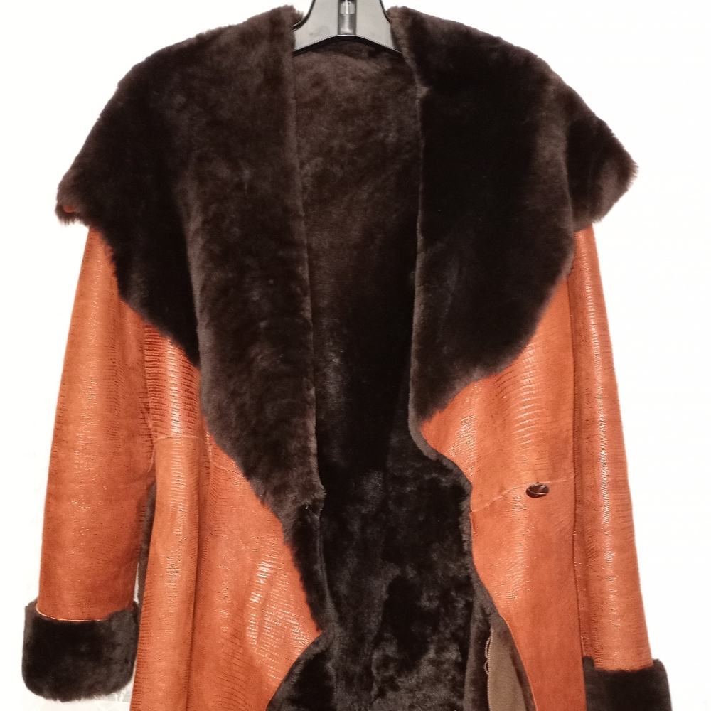Women shearling coat